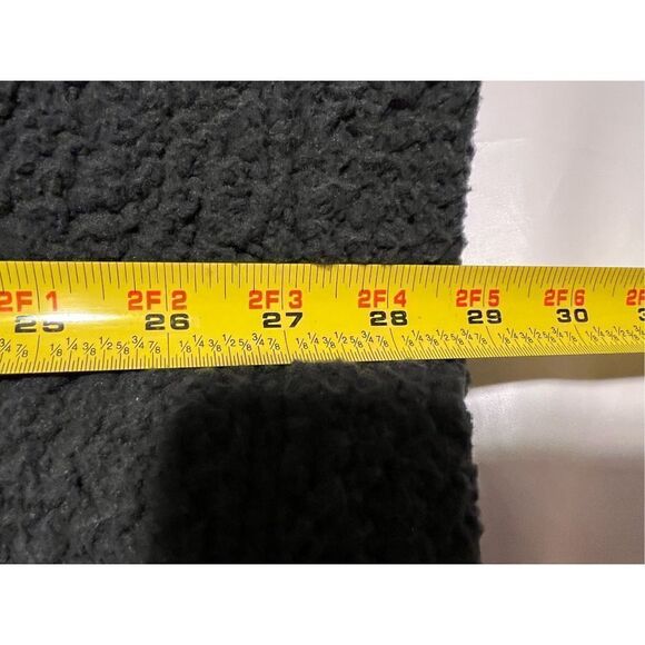 Arie Teddy Bear Fleece 1/4 Zip Pull-Over Size Medium Gray in Color - Picture 7 of 7